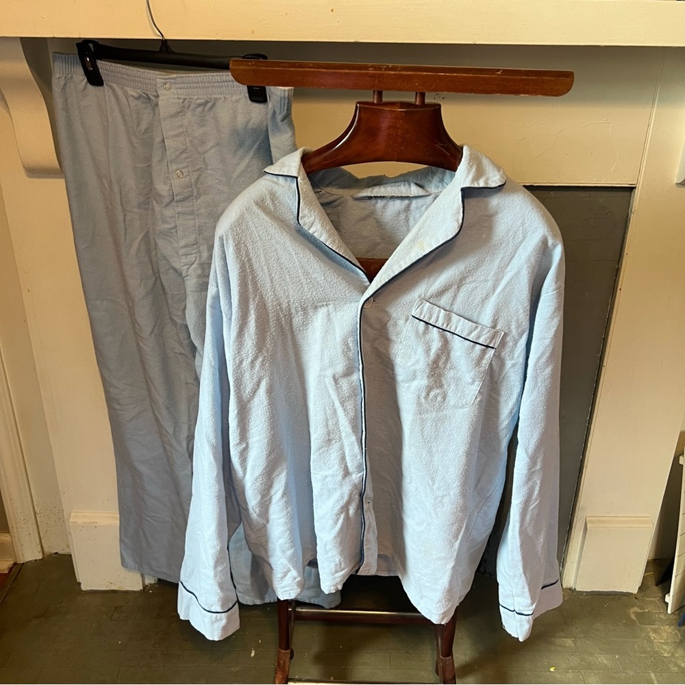 Men's Light Blue Pajama Set